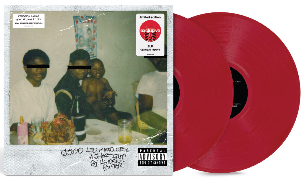 LAMAR, KENDRICK - GOOD KID-M.A.A.D. CITY -INDIE APPLE OPAQUE-