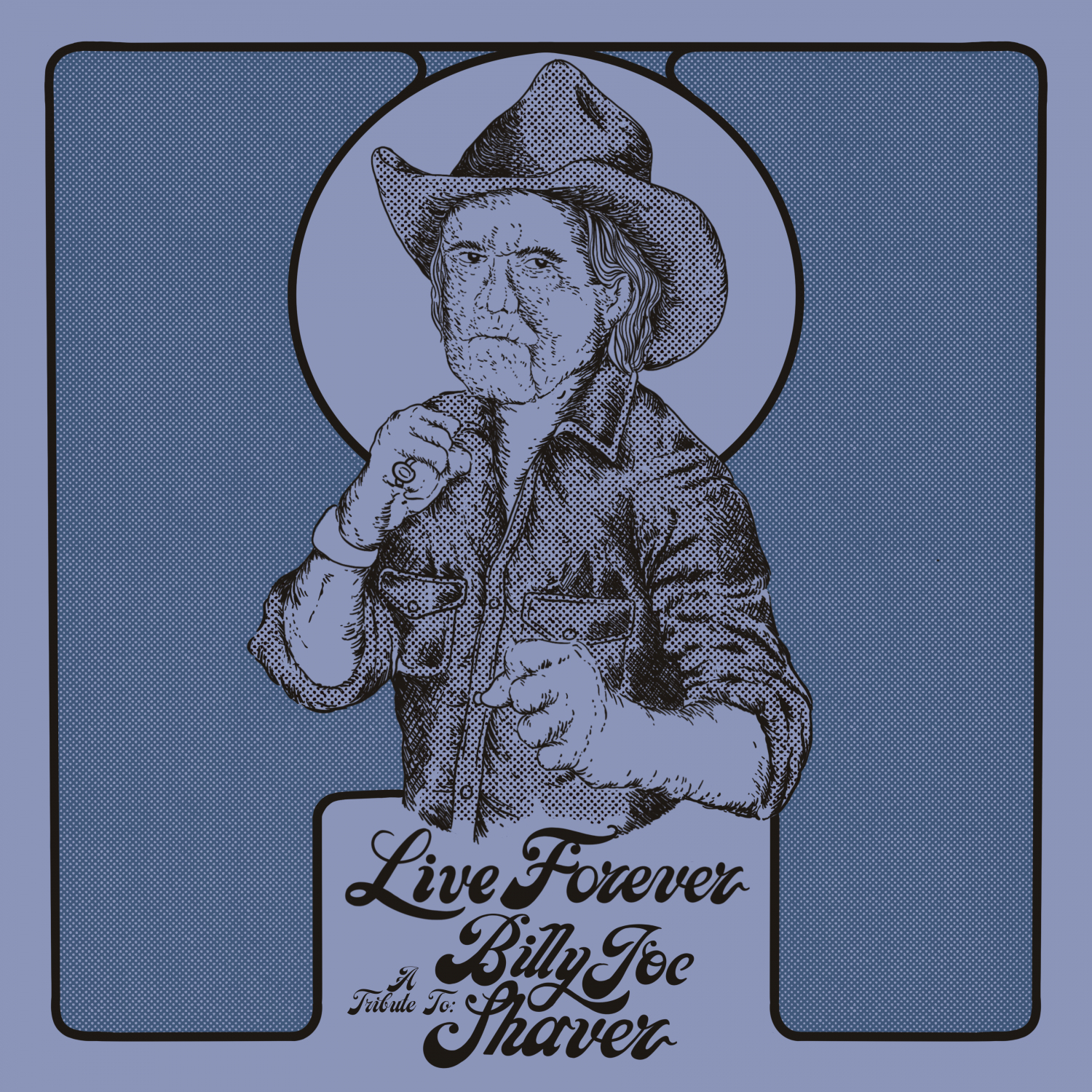 SHAVER, BILLY JOE - LIVE FOREVER: A TRIBUTE TO BILLY JOE SHAVER -COLOURED-