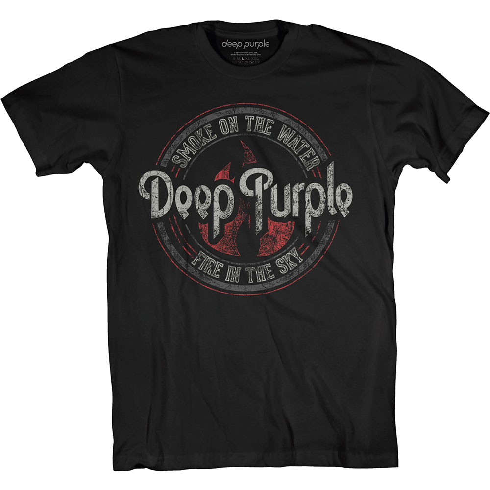 DEEP PURPLE - SMOKE CIRCLE -MEDIUM-