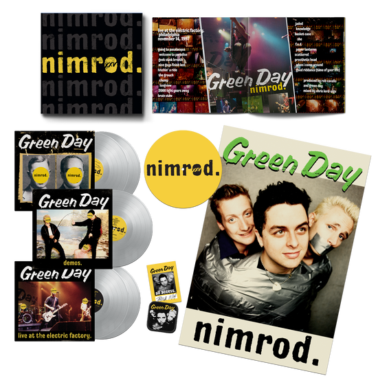 GREEN DAY - NIMROD -COLOURED-