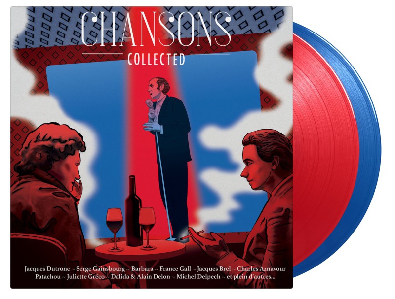 VARIOUS - CHANSONS COLLECTED -COLOURED-