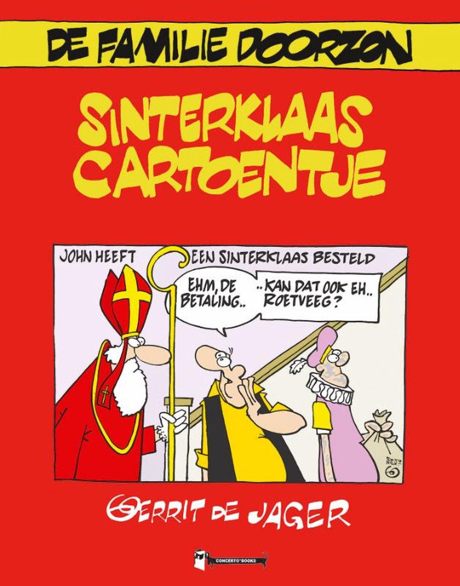 JAGER, GERRIT DE - SINTERKLAAS CARTOENTJE