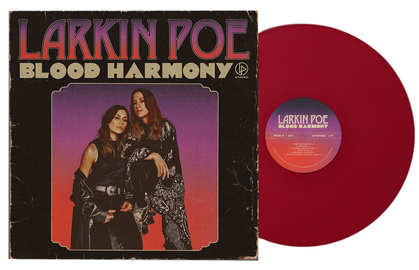 LARKIN POE - BLOOD HARMONY -COLOURED-