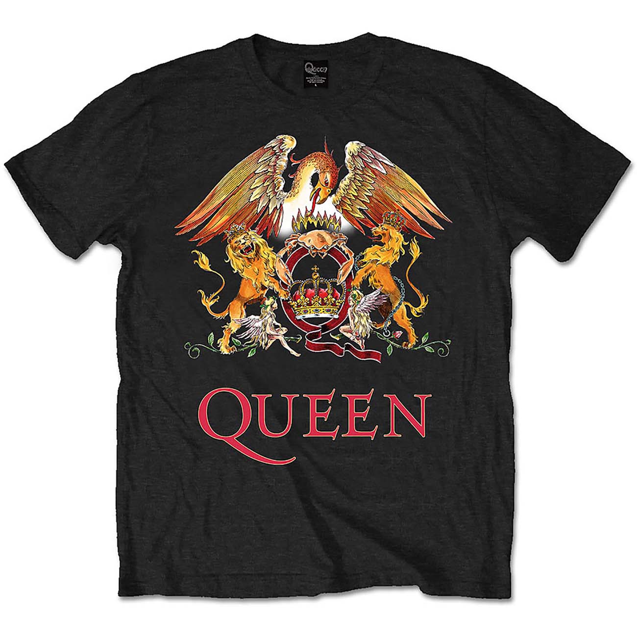 QUEEN - CLASSIC CREST BLACK (XXL)