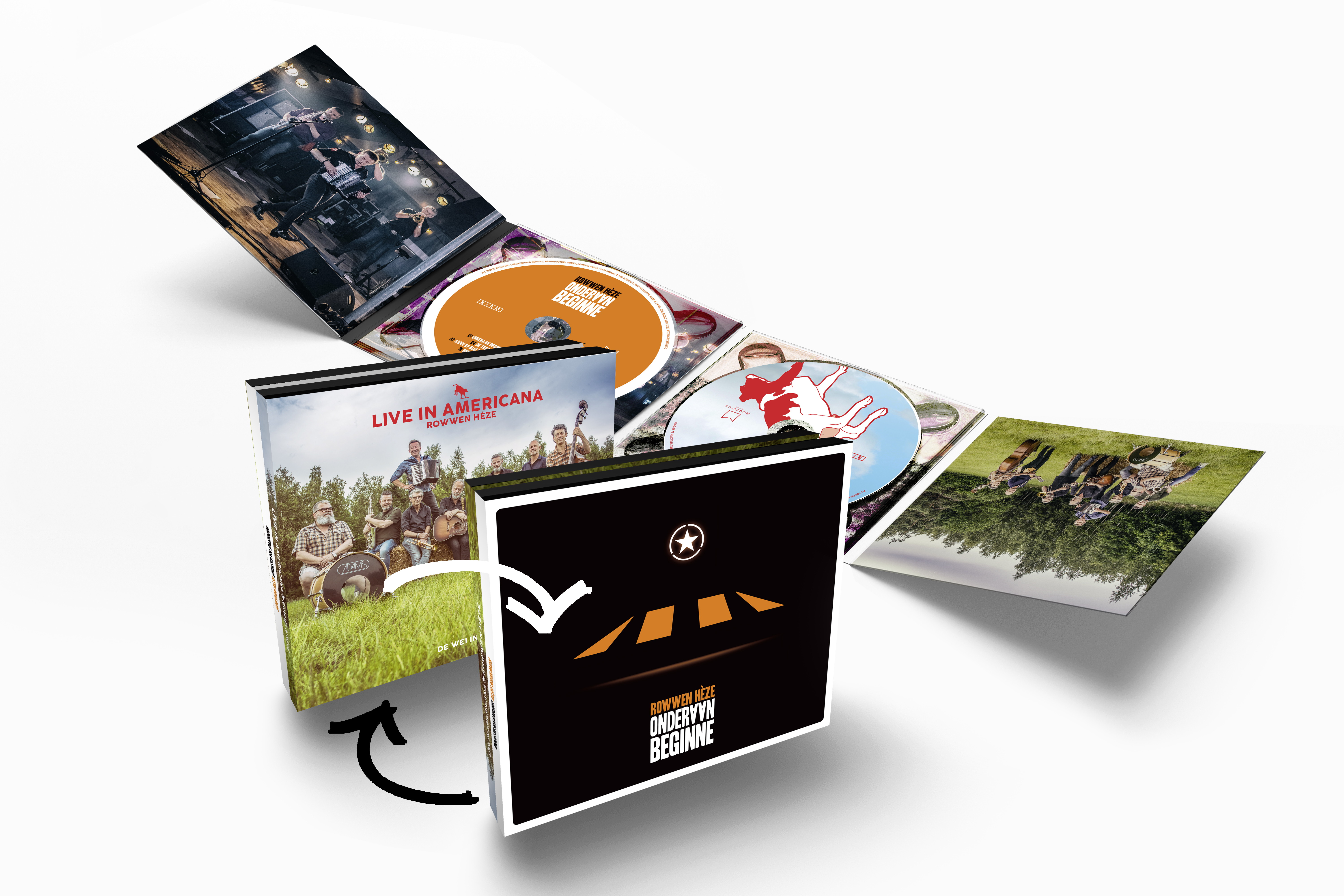 ROWWEN HEZE - ONDERAAN BEGINNE + LIVE IN AMERICANA DE WEI IN 2022