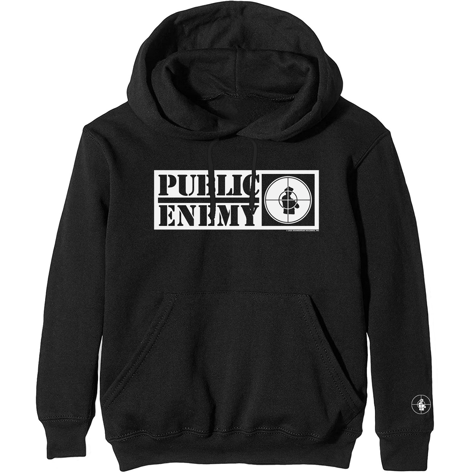 PUBLIC ENEMY - HOODIE LOGO (XLARGE)