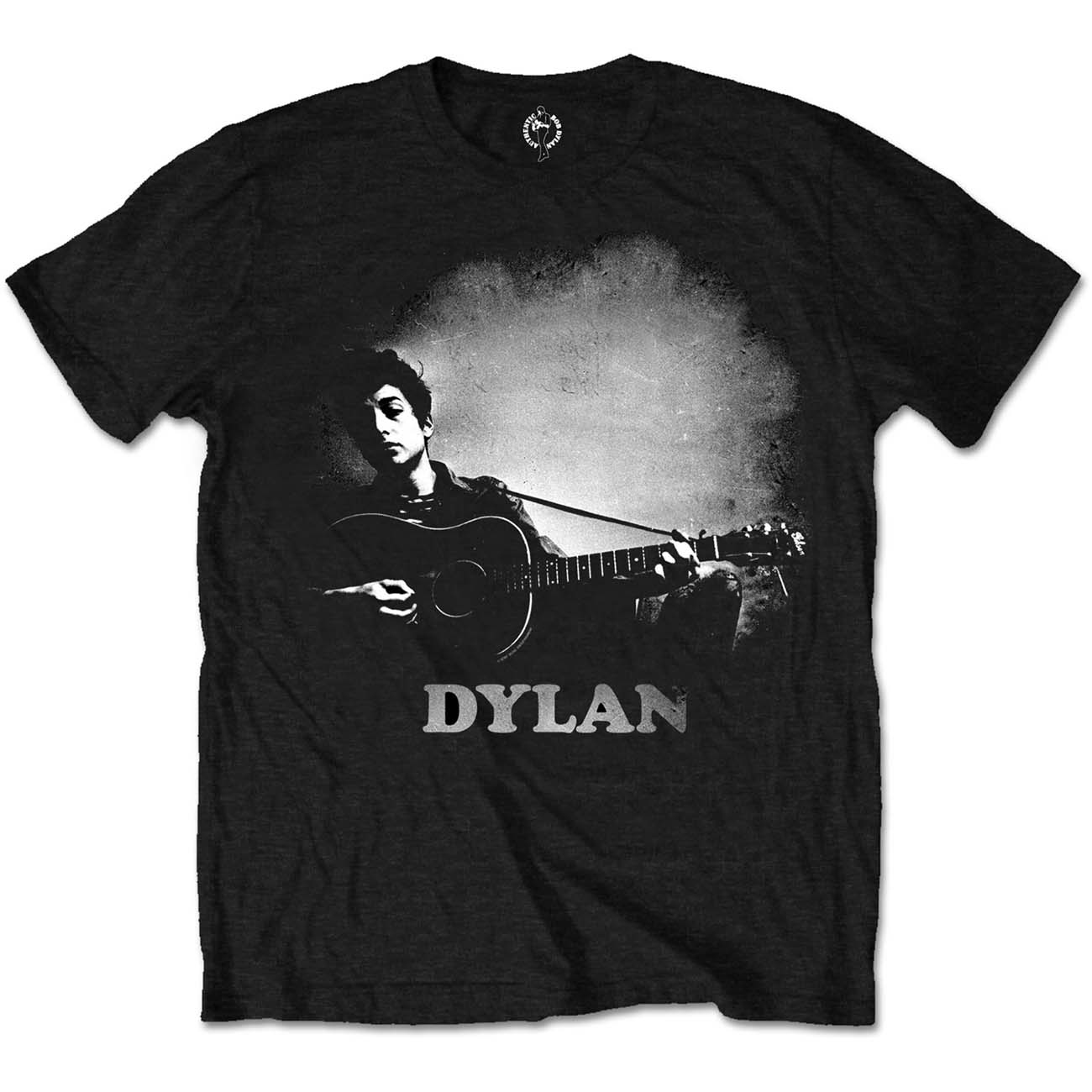 DYLAN, BOB - GUITAR & LOGO (MEDIUM)