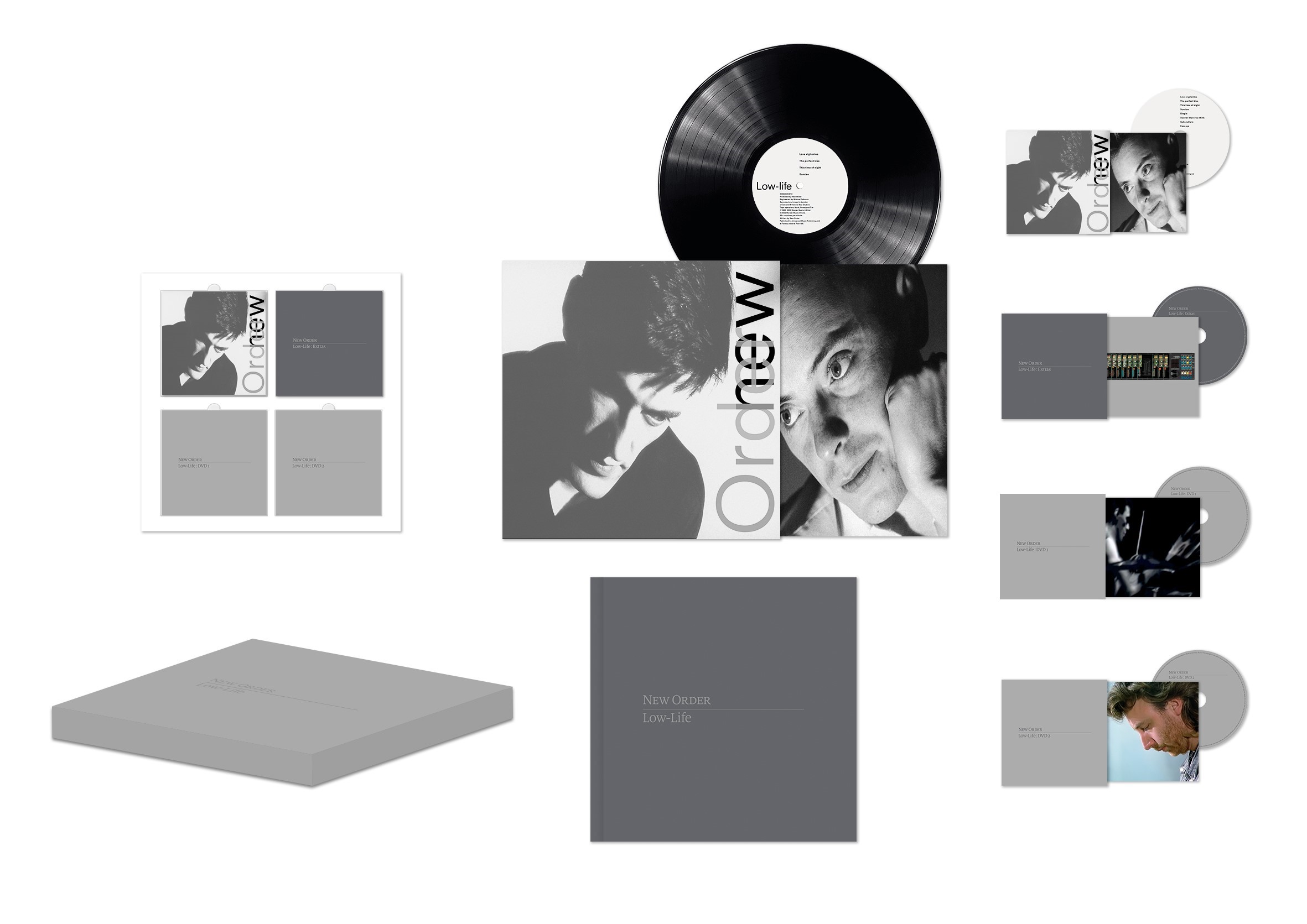 NEW ORDER - LOW-LIFE -LP+2CD+2DVD-