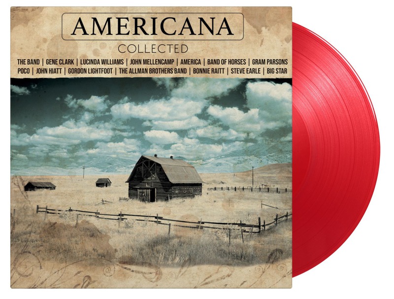 VARIOUS - AMERICANA COLLECTED -COLOURED-