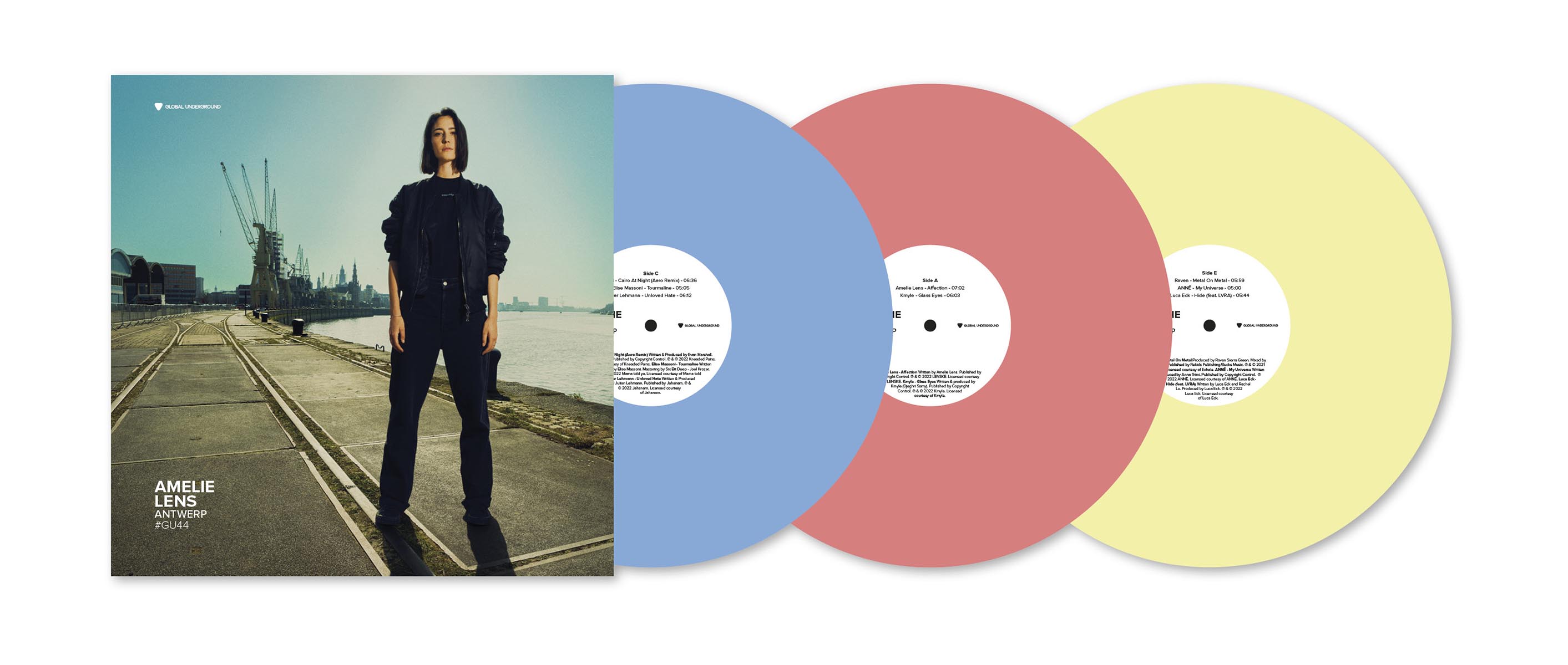LENS, AMELIE - GLOBAL UNDERGROUND #44: AMELIE -COLOURED-