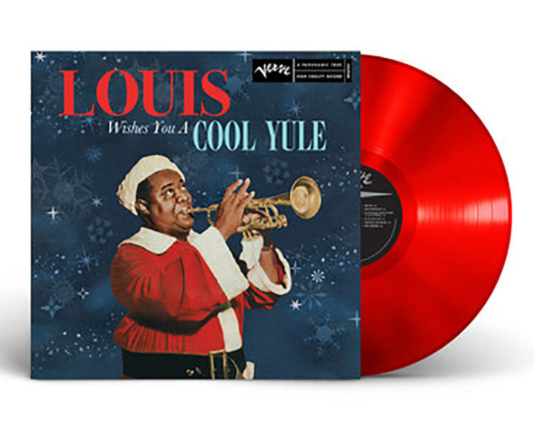 ARMSTRONG, LOUIS - LOUIS WISHES YOU A COOL YULE -RED VINYL-