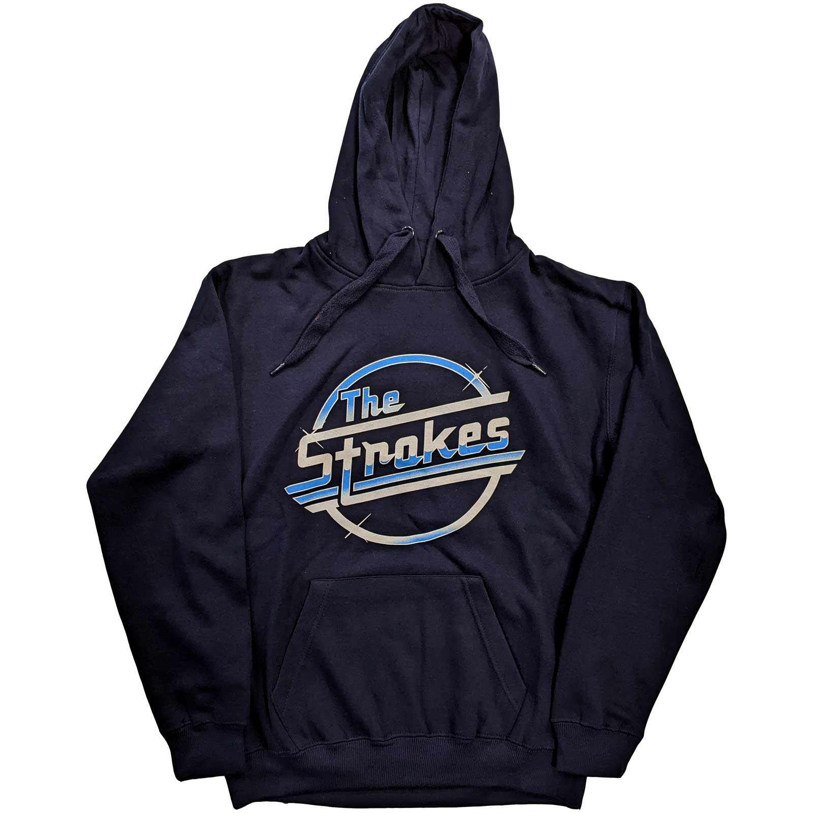 STROKES - LOGO HOODIE BLACK (SMALL)