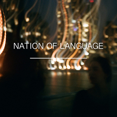 NATION OF LANGUAGE - FROM THE HILL