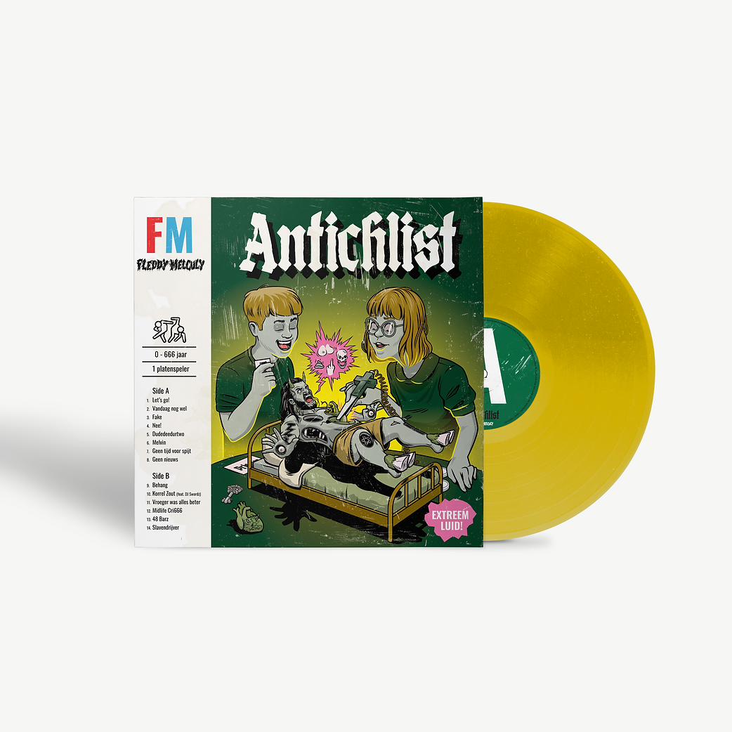 MELCULY, FLEDDY - ANTICHLIST -COLOURED-