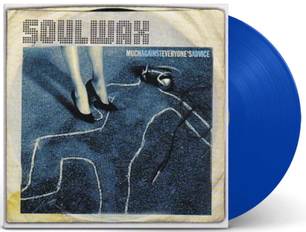 SOULWAX - MUCH AGAINST EVERYONE'S ADVICE -BLUE LRS 2021-