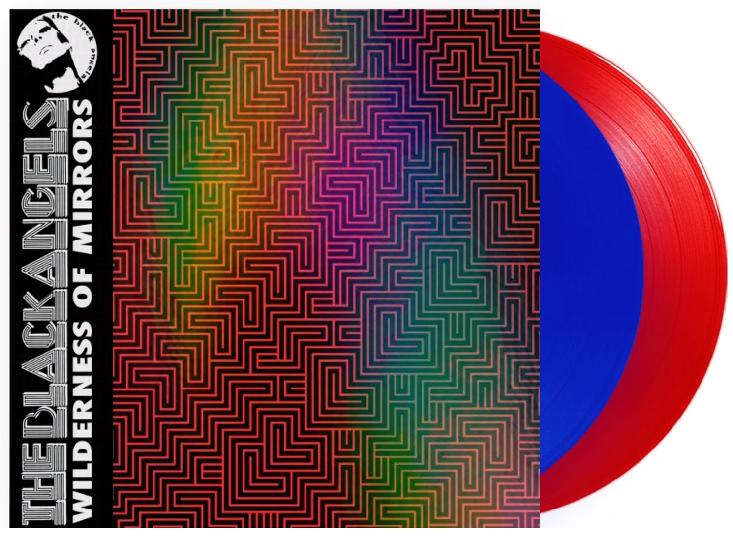 BLACK ANGELS, THE - WILDERNESS OF MIRRORS -OPAQUE BLUE/RED VINYL-