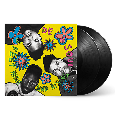 DE LA SOUL - 3 FEET HIGH AND RISING -BLACK VINYL-