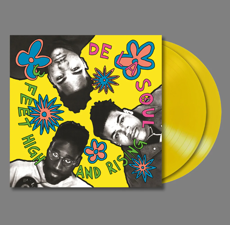 DE LA SOUL - 3 FEET HIGH AND RISING -YELLOW-
