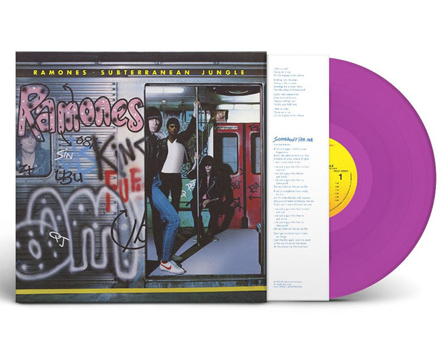 RAMONES - SUBTERRANEAN JUNGLE -COLOURED-