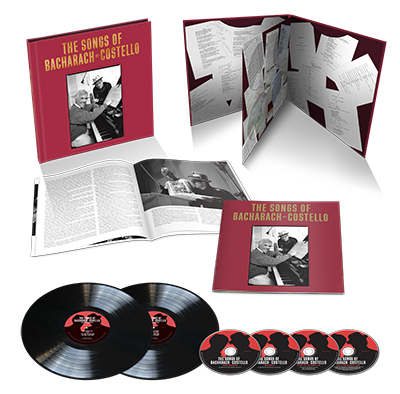 ELVIS COSTELLO, BURT BACHARACH - THE SONGS OF BACHARACH & COSTELLO 2LP+4CD