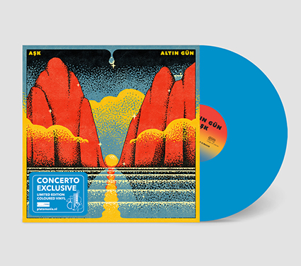 ALTIN GUN - ASK -BLUE VINYL/CONCERTO EXCLUSIVE-