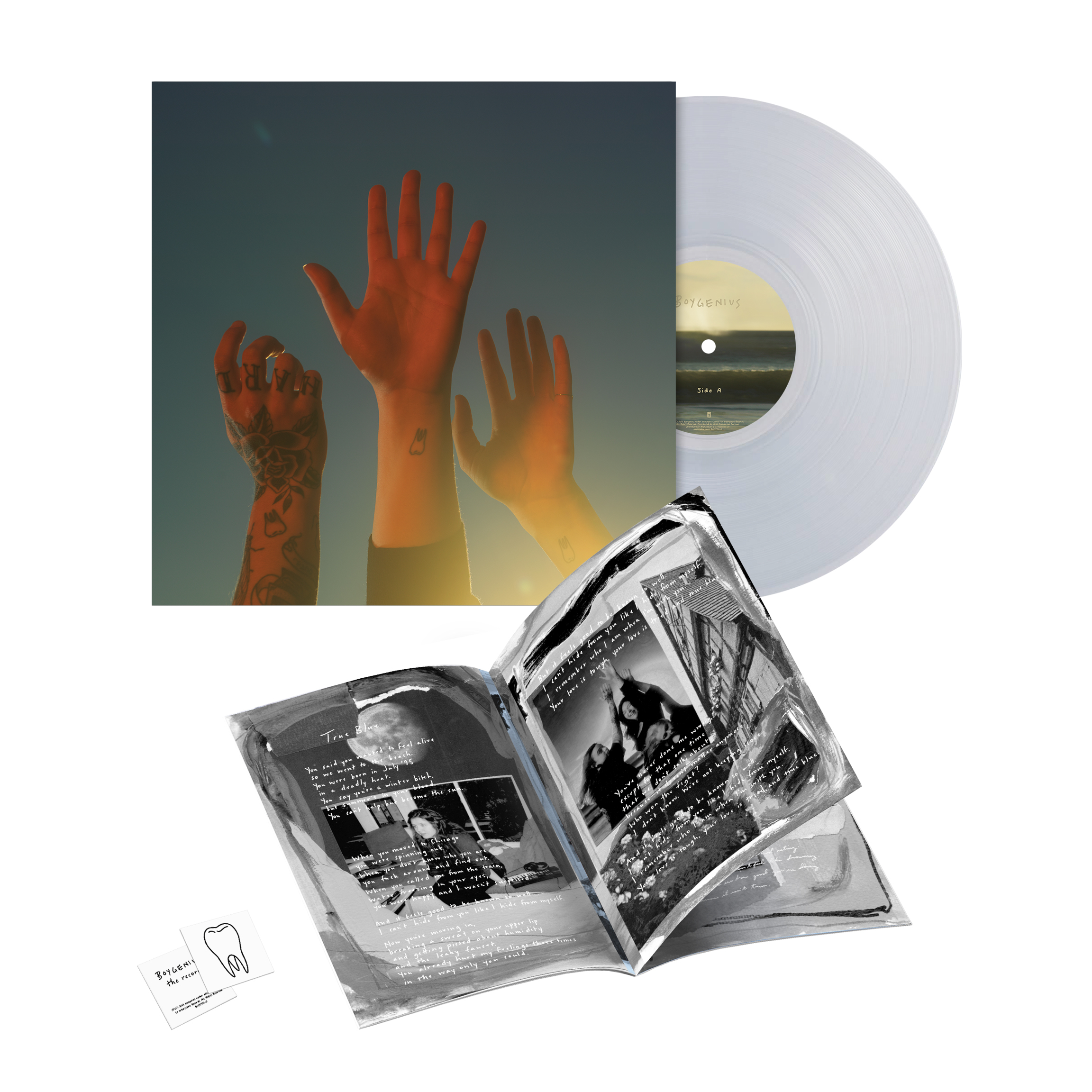 BOYGENIUS - THE RECORD -CLEAR VINYL-