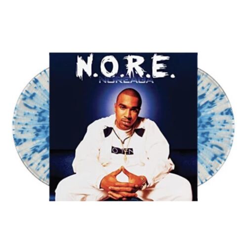 NOREAGA - N.O.R.E. -CLEAR WITH BLUE SPLATTER-