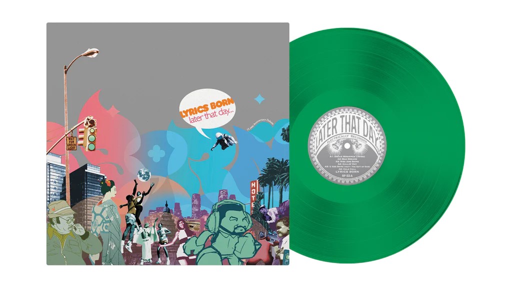 LYRICS BORN - LATER THAT DAY -COLOURED-