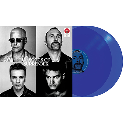 U2 - SONGS OF SURRENDER -TRANSLUCENT BLUE VINYL-