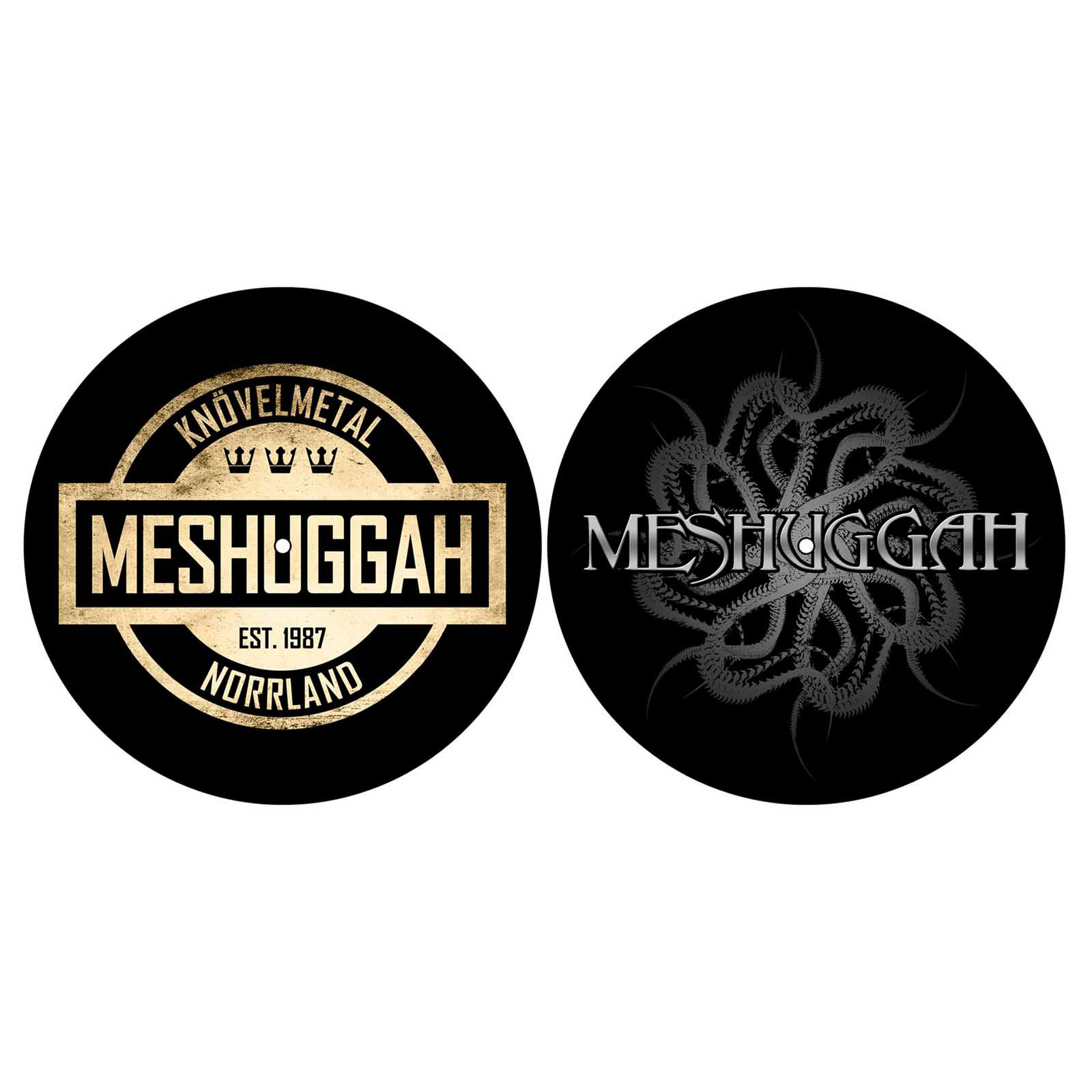 MESHUGGAH - MESHUGGAH TURNTABLE SLIPMAT SET (X2)