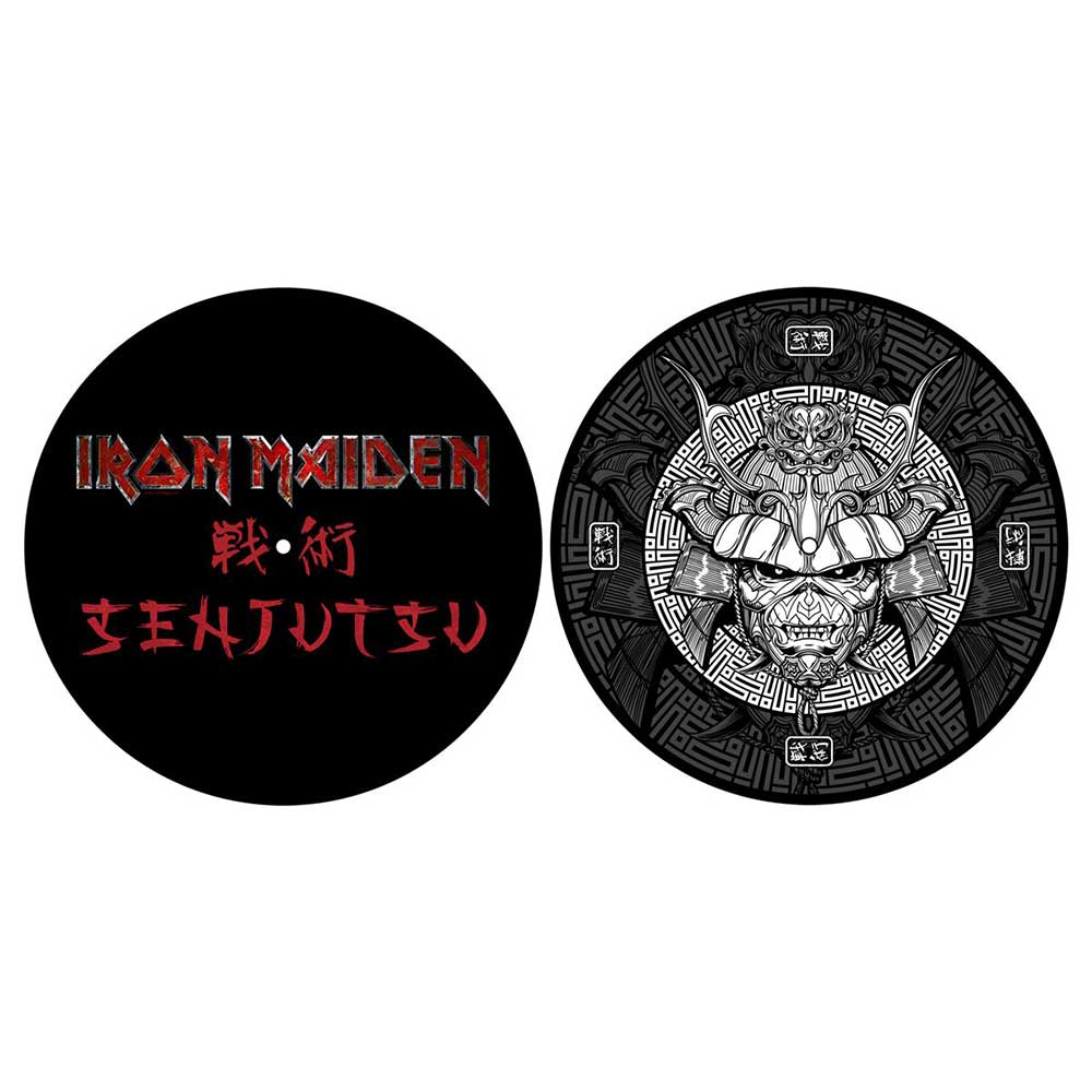 IRON MAIDEN - TURNTABLE SLIPMAT SET: SENJUTSU (X2)
