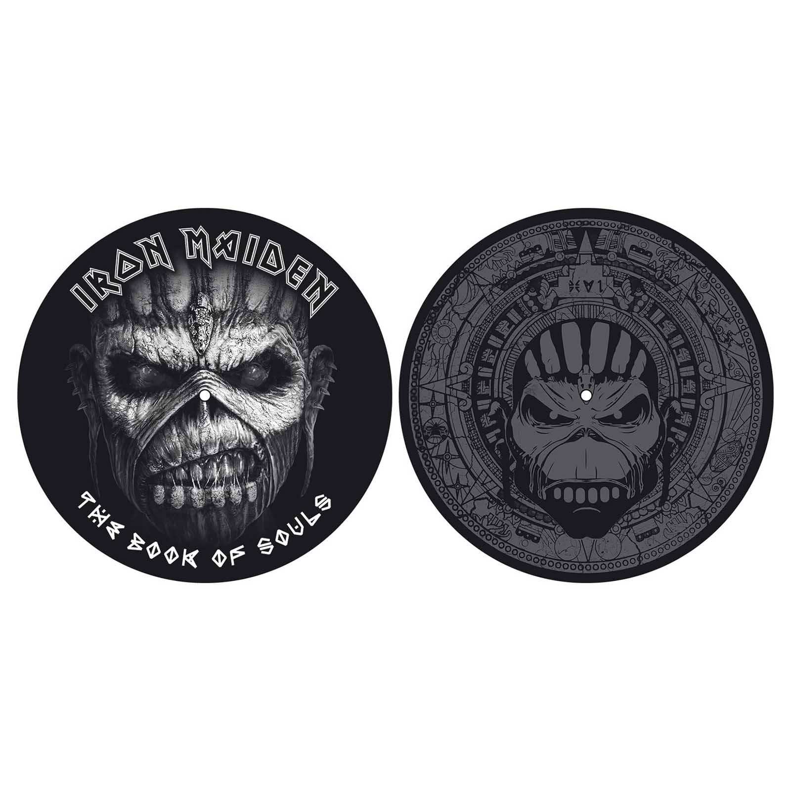 IRON MAIDEN - TURNTABLE SLIPMAT SET: THE BOOK OF SOULS (X2)