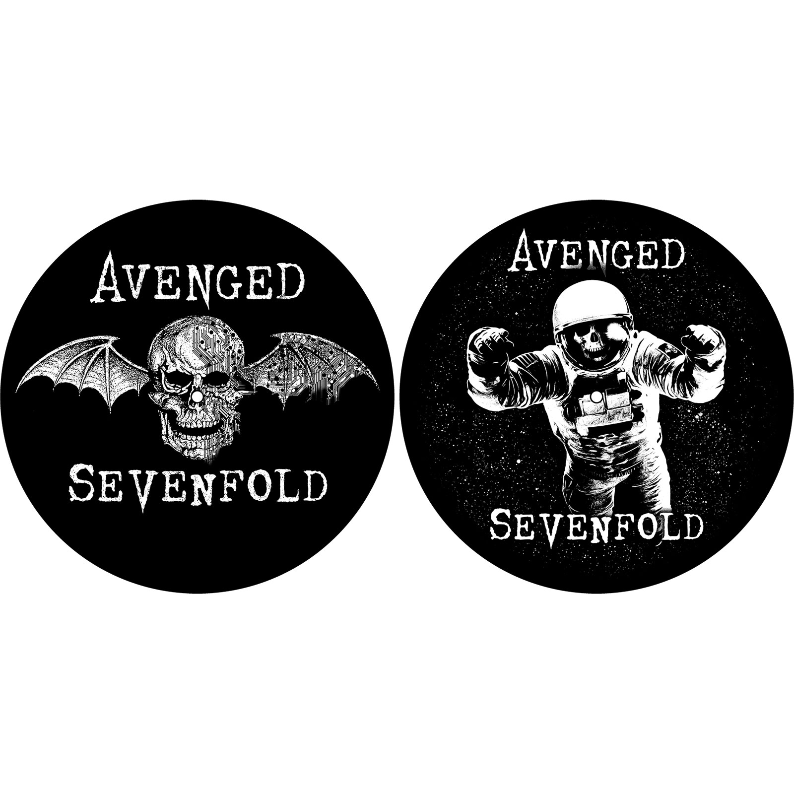 AVENGED SEVENFOLD - SLIPMAT SET: DEATH BAT / ASTRONAUT (X2)