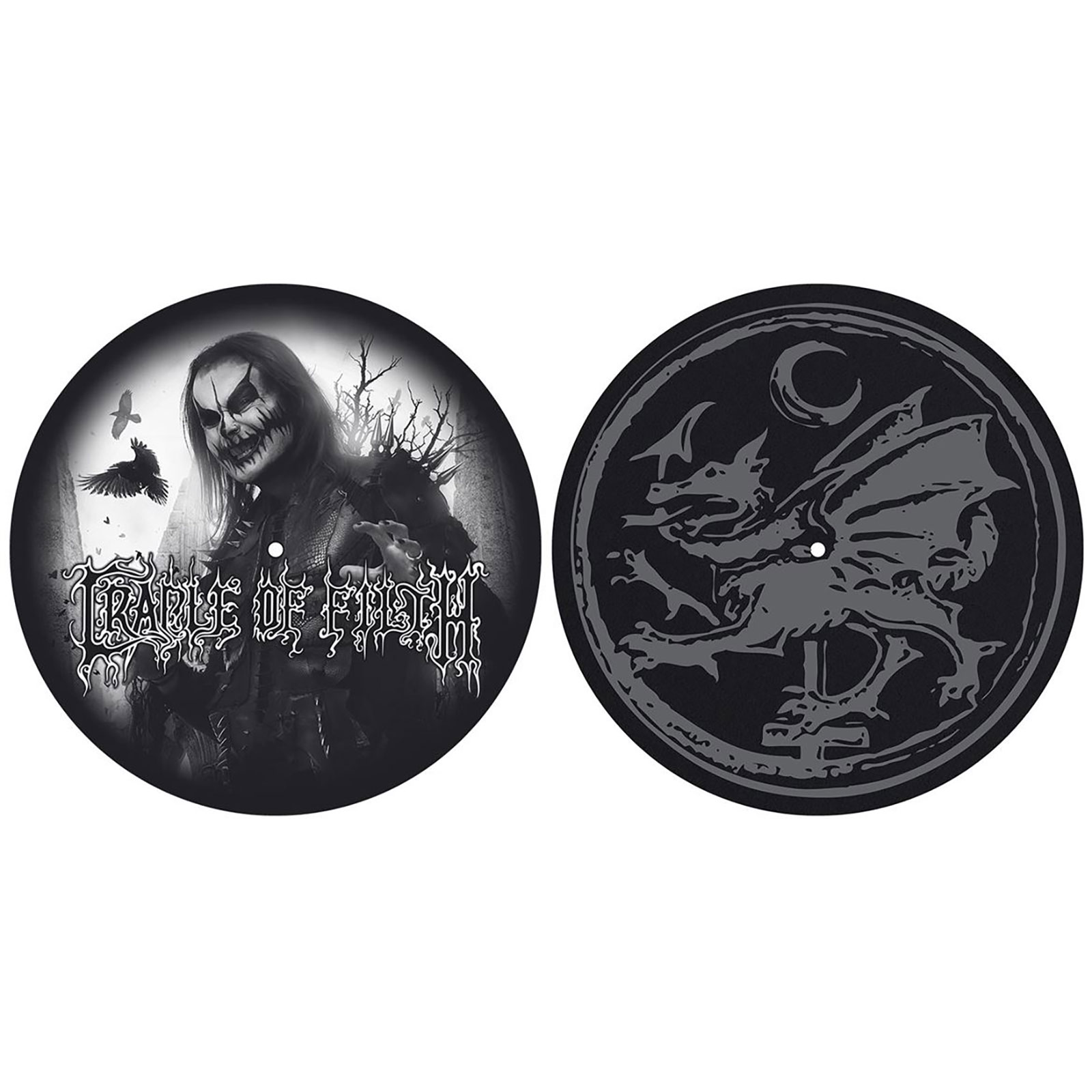CRADLE OF FILTH - CRADLE OF FILTH TURNTABLE SLIPMAT SET (X2)