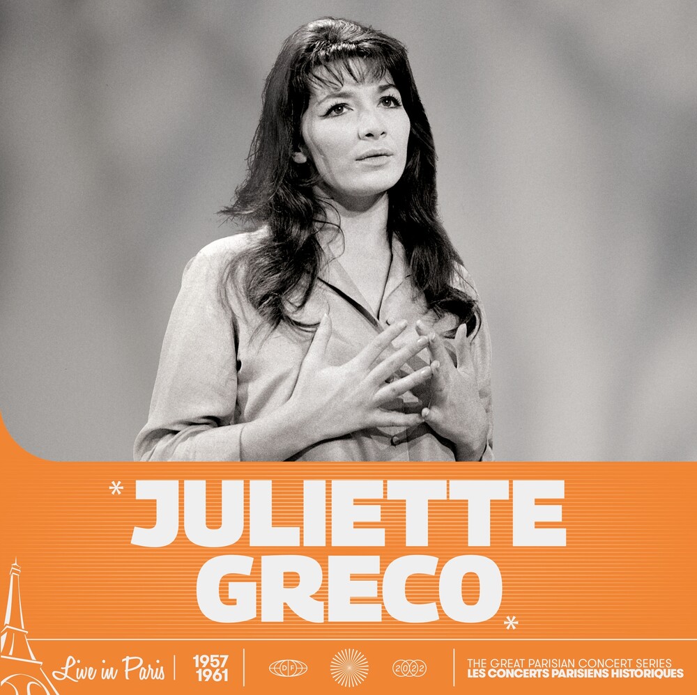 GRECO, JULIETTE - LIVE IN PARIS