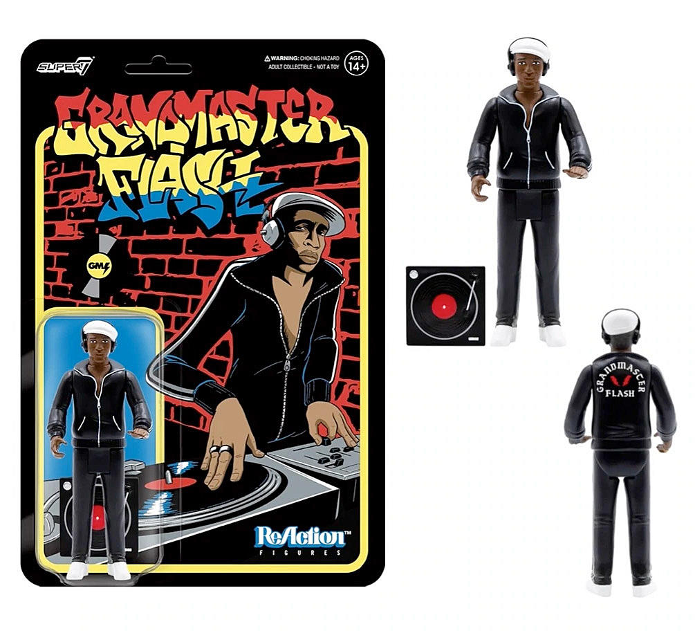 GRANDMASTER FLASH - GRANDMASTER FLASH REACTION FIGURE