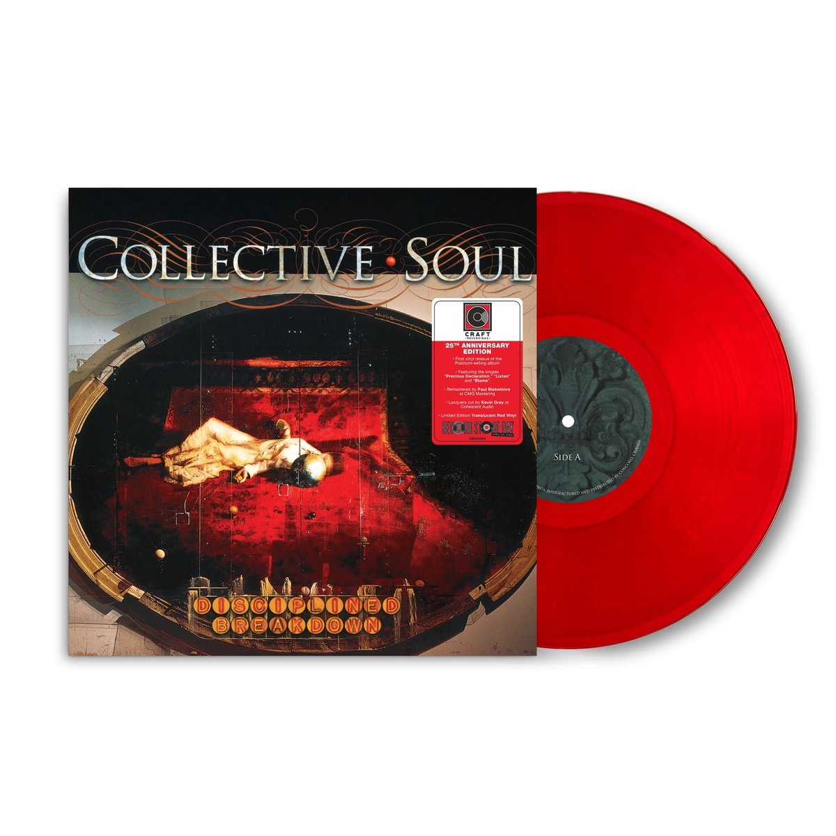 COLLECTIVE SOUL - DISCIPLINED BREAKDOWN -COLOURED-