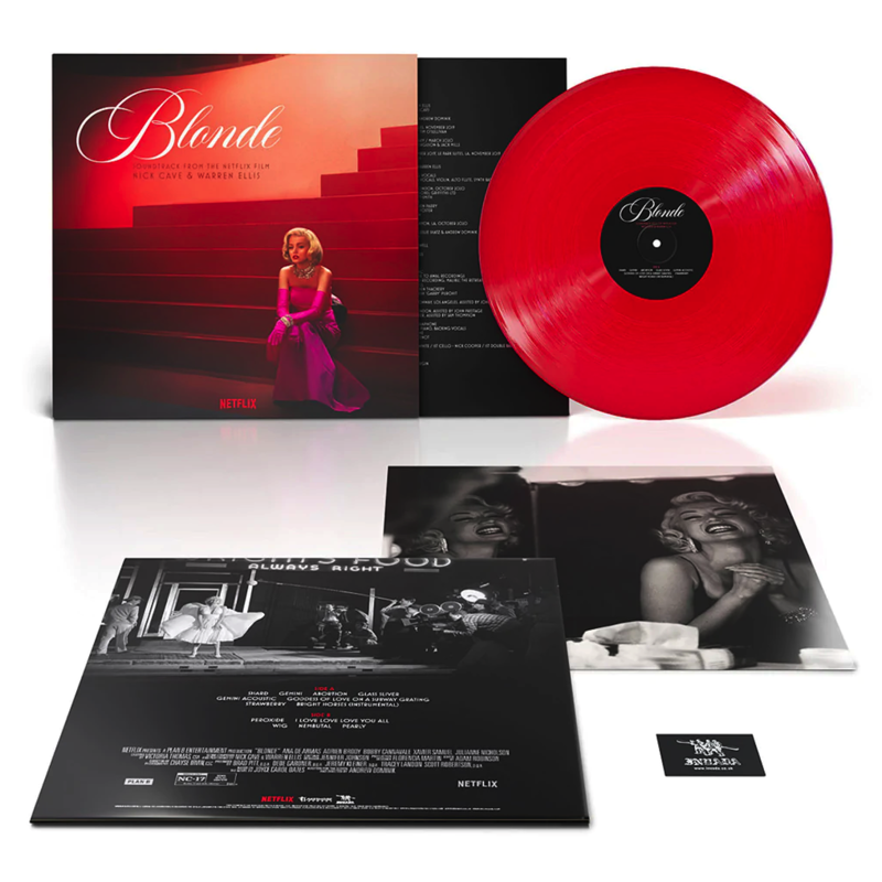 NICK CAVE & WARREN ELLIS - BLONDE (NETFLIX FILM OST) (RED)