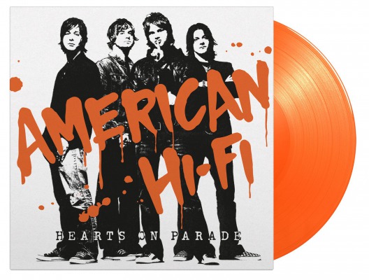 AMERICAN HI-FI - HEARTS ON PARADE -COLOURED-