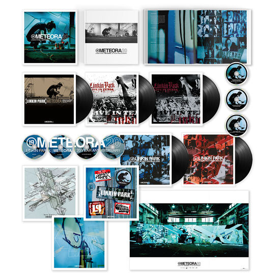 LINKIN PARK - METEORA -5LP, 4CD, 3DVD SUPER DELUXE EDITION-