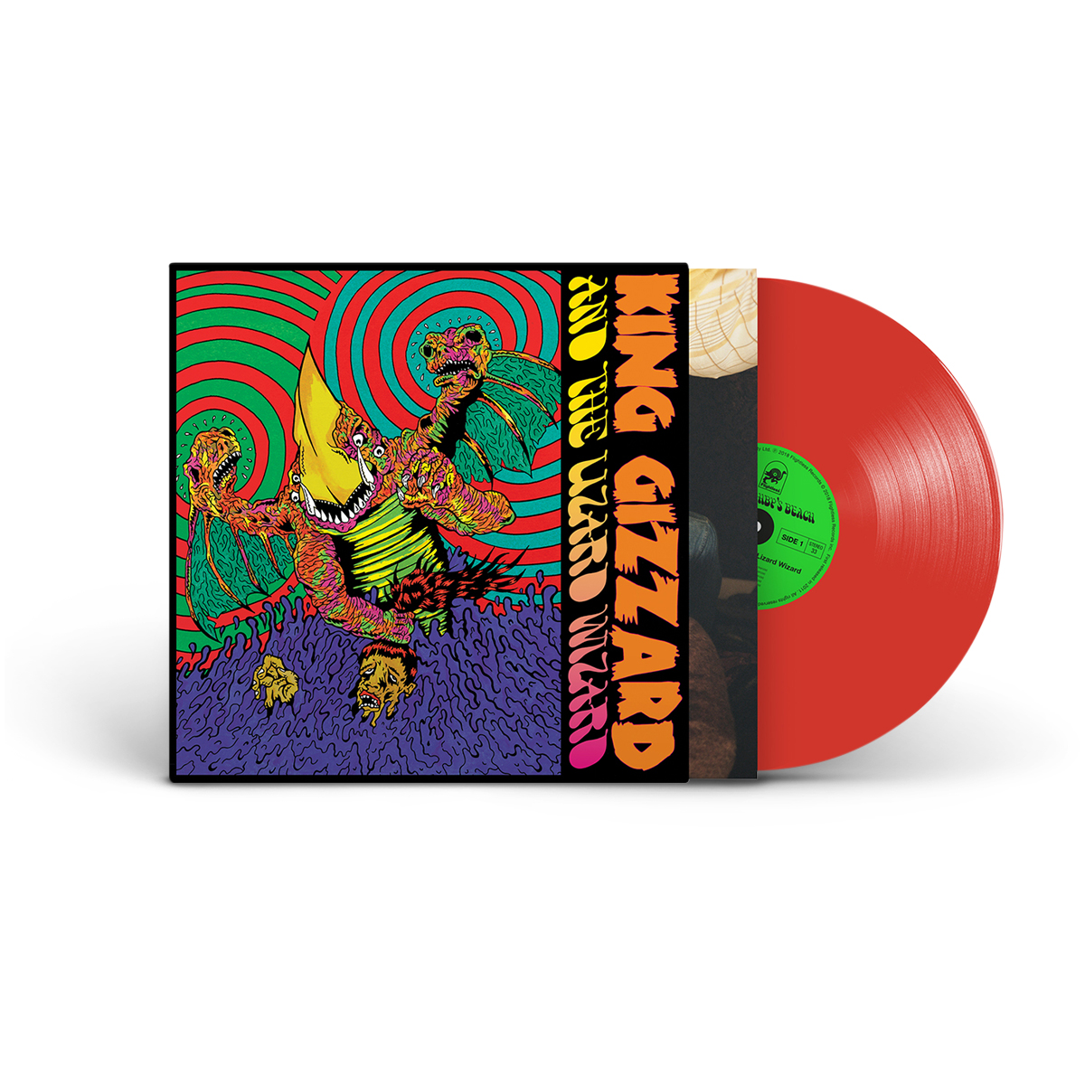 KING GIZZARD AND THE LIZARD WIZARD - WILLOUGHBY'S BEACH -RED-