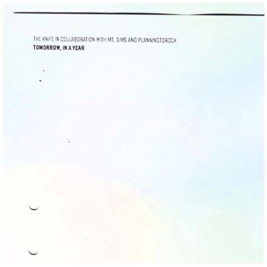 KNIFE - TOMORROW, IN A YEAR