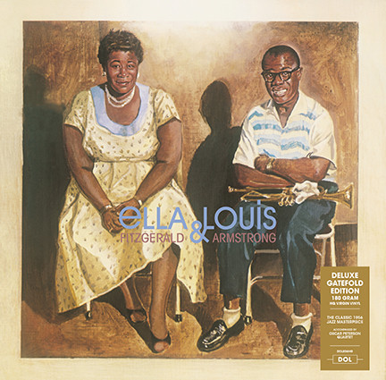 FITZGERALD, ELLA & LOUIS ARMSTRONG - ELLA & LOUIS -STANDARD 1LP/DOL PRESSING-