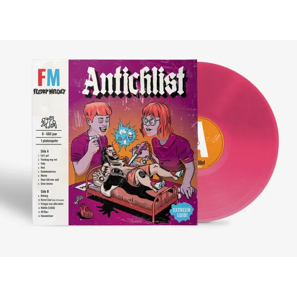 MELCULY, FLEDDY - ANTICHLIST -INDIE ONLY COLOURED-