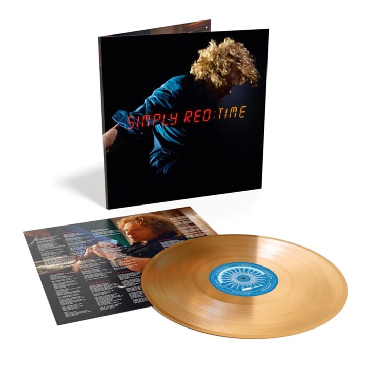 SIMPLY RED - TIME -COLOURED-