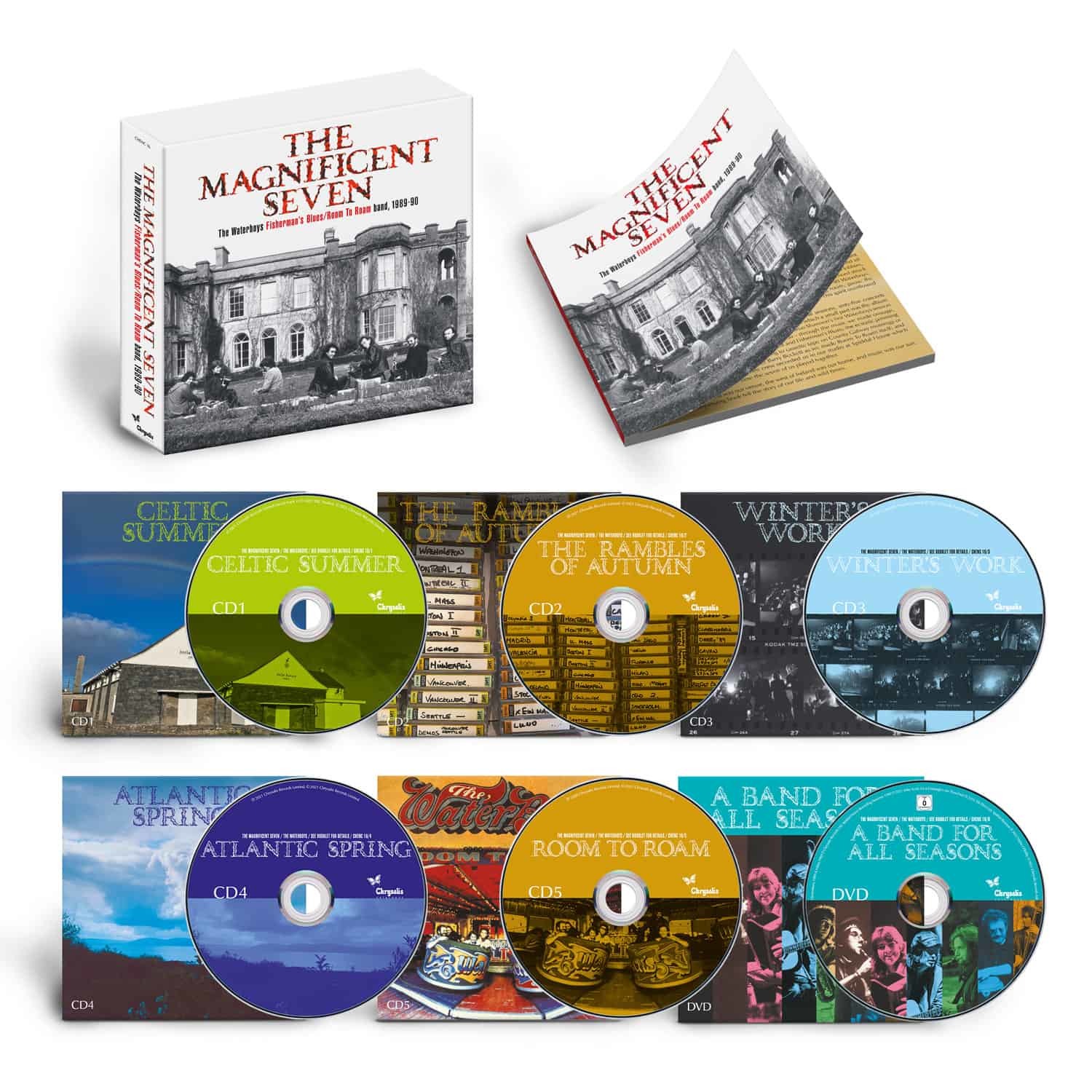 WATERBOYS - MAGNIFICENT SEVEN (DELUXE BOX/5CD+DVD+BOOK)