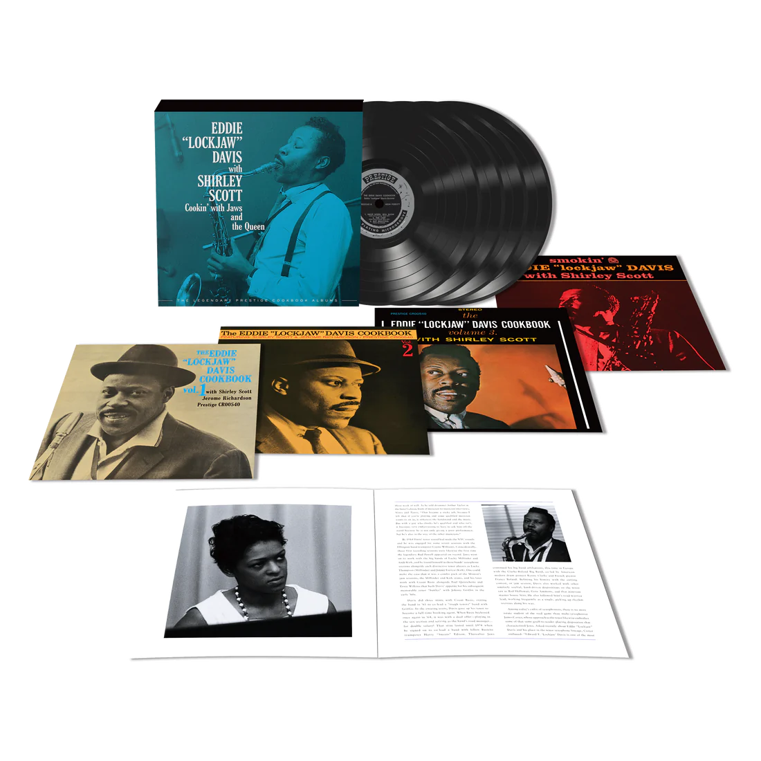 EDDIE "LOCKJAW" DAVIS - COOKIN  WITH JAWS AND THE QUEEN  TH