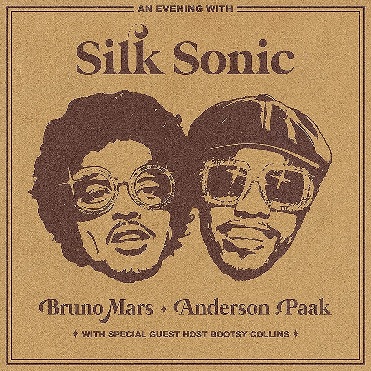 SILK SONIC - AN EVENING WITH SILK SONIC -BLACK VINYL-