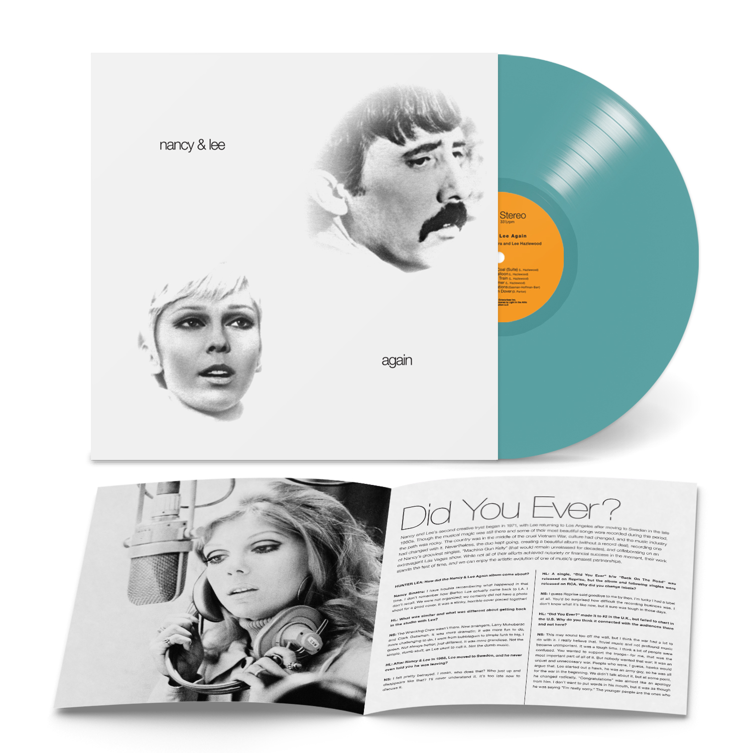 SINATRA, NANCY -& LEE HAZLEWOOD- - NANCY & LEE AGAIN (TEAL)