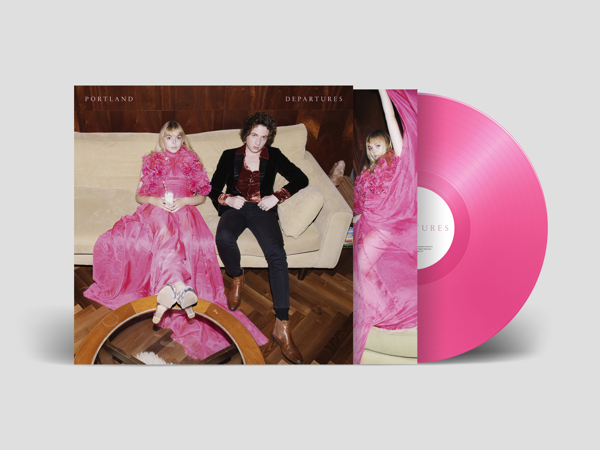 PORTLAND - DEPARTURES -PINK VINYL-